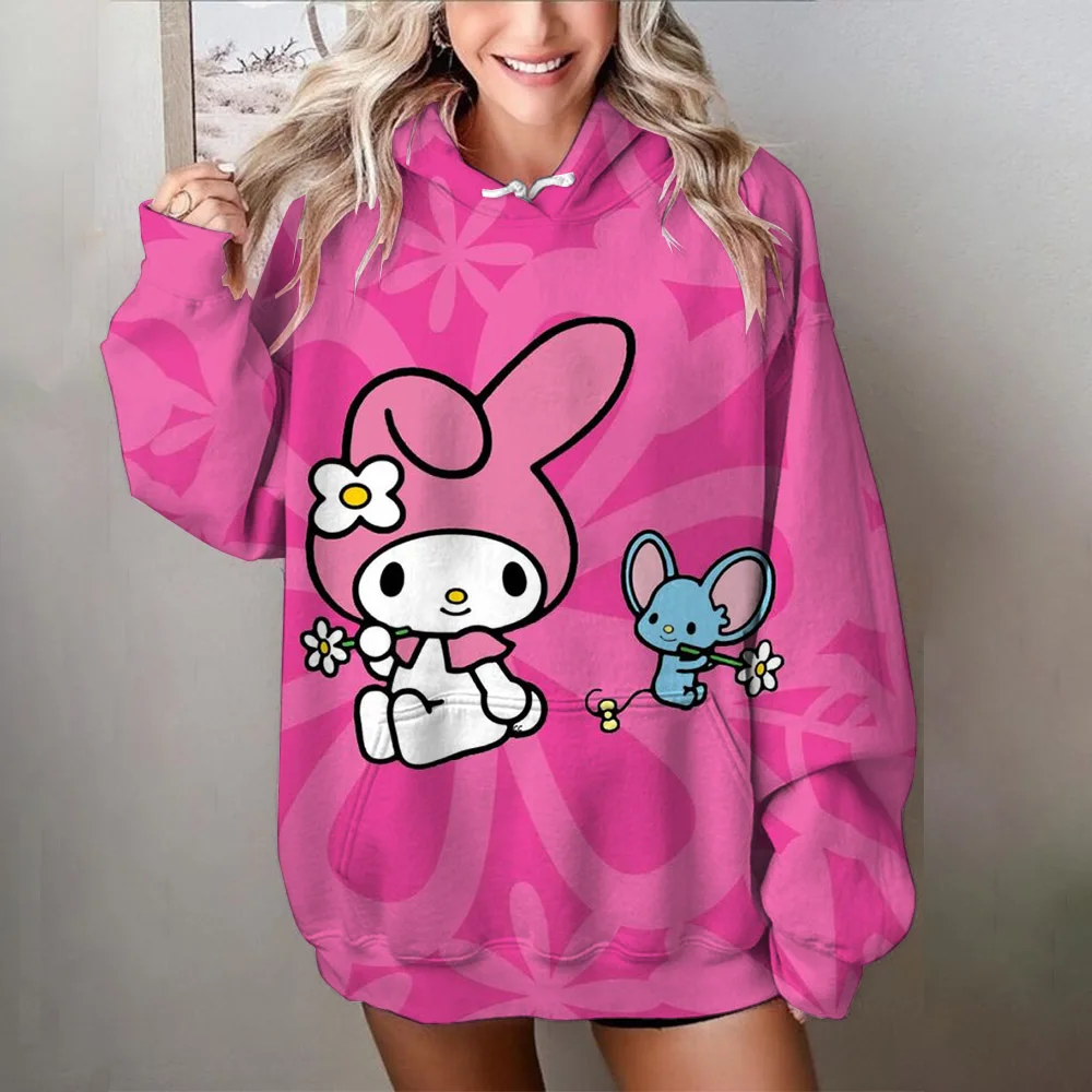 2025 Women's Aesthetic Sweatshirt Y2k Grunge Clothing Japanese Cartoon Classic Hello Kitty Hoodie Autumn and Winter Retro Tops
2025 Women's Aesthetic Sweatshirt Y2k Grunge Clothing Japanese Cartoon Classic Hello Kitty Hoodie Autumn and Winter Retro Tops
