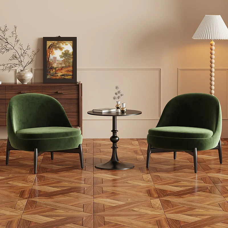 Single sofa chair living room bedroom table and chair combination homestay study leisure sofa
Single sofa chair living room bedroom table and chair combination homestay study leisure sofa