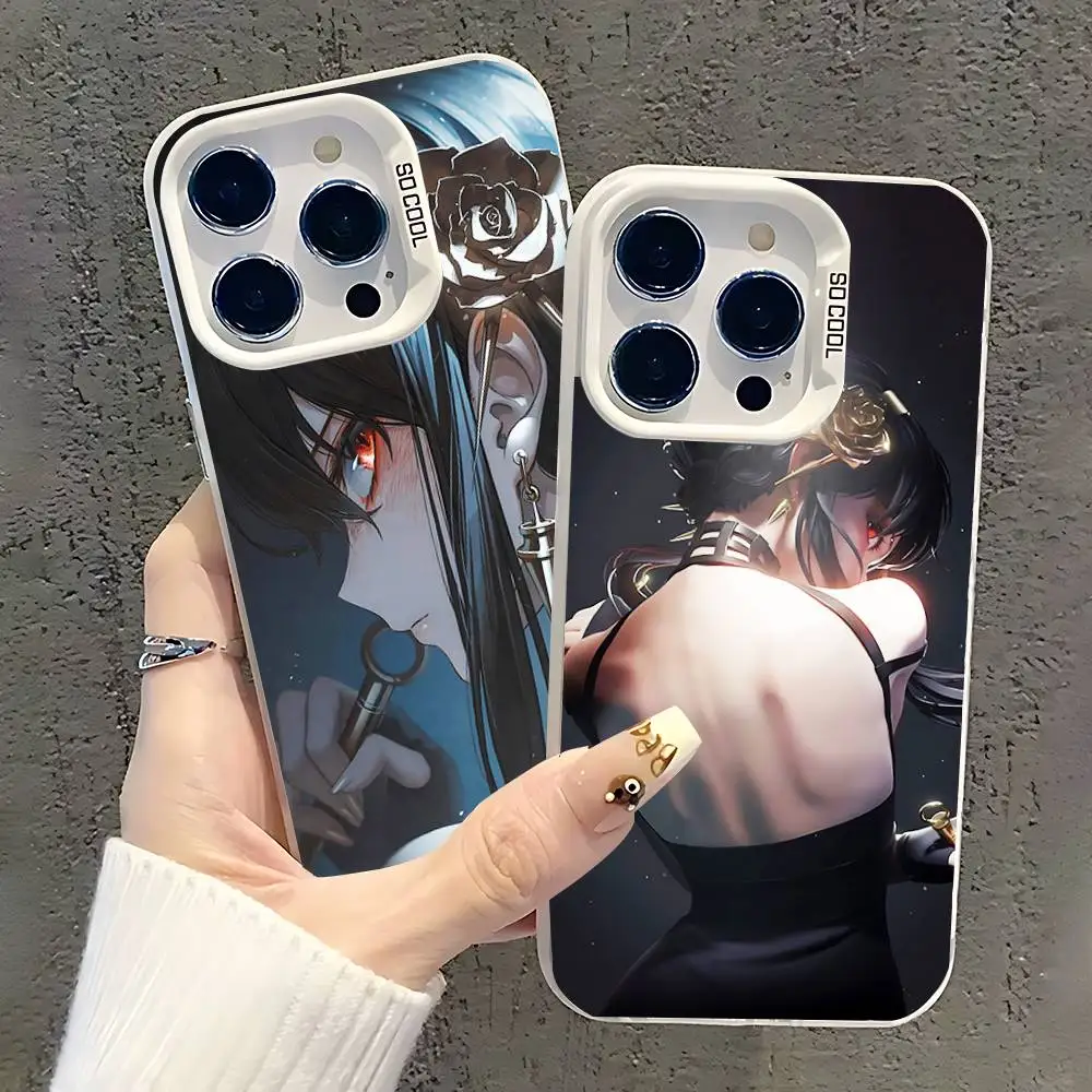 Anime Yor F-Forger Phone Case For iPhone 17,16,15,14,13,12,11,Pro,XS,Max,Plus,Mini,SE White Candy Matte Shockproof Cover
Anime Yor F-Forger Phone Case For iPhone 17,16,15,14,13,12,11,Pro,XS,Max,Plus,Mini,SE White Candy Matte Shockproof Cover