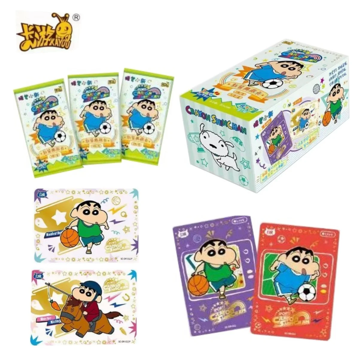 KAYOU Genuine Crayon Shin-chan Card Vitality Pack Vol.3 Shin-chan Collector's Card Anime Character Peripheral Kids Toys and Gift
KAYOU Genuine Crayon Shin-chan Card Vitality Pack Vol.3 Shin-chan Collector's Card Anime Character Peripheral Kids Toys and Gift