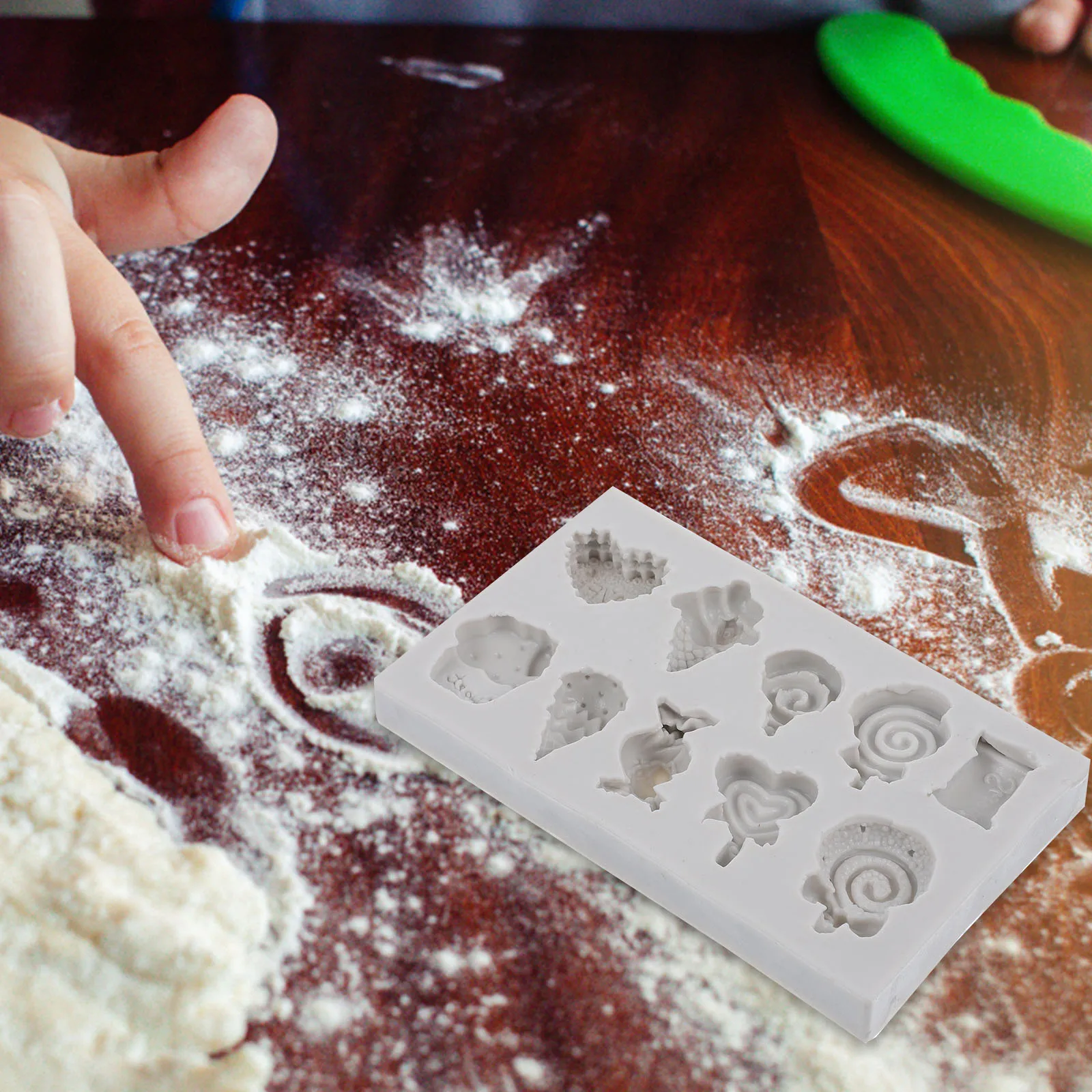 Silicone Ice Cream Mold for Clay Earrings Making DIY Tool Grey Craft Resin Jewelry Molds Smooth Surface Durable Polymer Clay
Silicone Ice Cream Mold for Clay Earrings Making DIY Tool Grey Craft Resin Jewelry Molds Smooth Surface Durable Polymer Clay