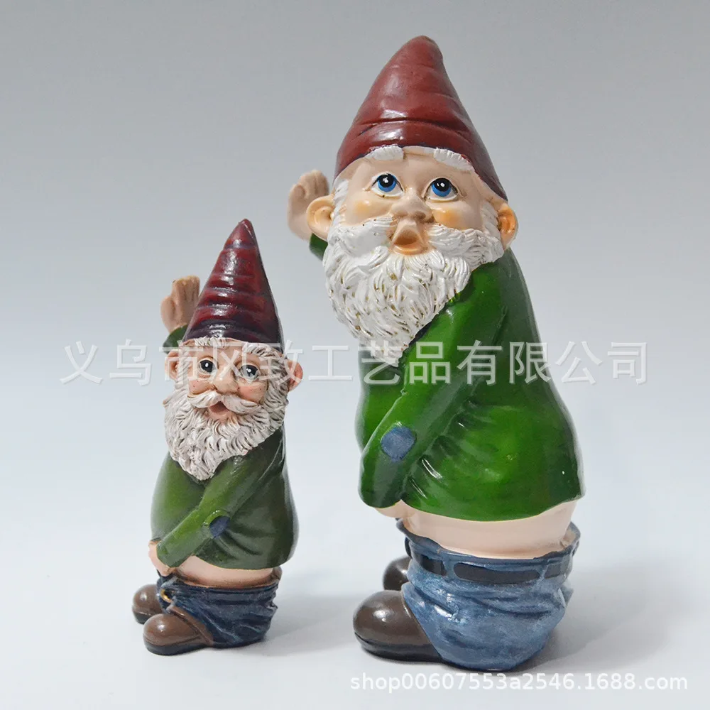 Garden Gnome Peeing on Tree - Funny Resin Figurine for Outdoor Decor 
Garden Gnome Peeing on Tree - Funny Resin Figurine for Outdoor Decor
