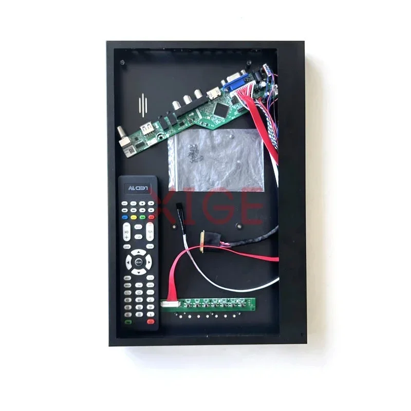 For LTN156HT01/B156HB01 Controller Board+Metal Shell 15.6" 1920*1080 VGA+HDMI+AV+USB 40 Pin LVDS Analog TV Signal Screen DIY Kit
For LTN156HT01/B156HB01 Controller Board+Metal Shell 15.6" 1920*1080 VGA+HDMI+AV+USB 40 Pin LVDS Analog TV Signal Screen DIY Kit
