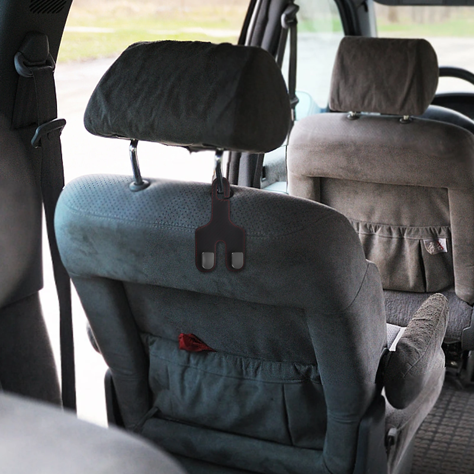Car Back Seat Hook Multifunctional Headrest Hooks for Bags Purse Garbage Bag Holder Spacesaving Car Interior Organizer Storage
Car Back Seat Hook Multifunctional Headrest Hooks for Bags Purse Garbage Bag Holder Spacesaving Car Interior Organizer Storage