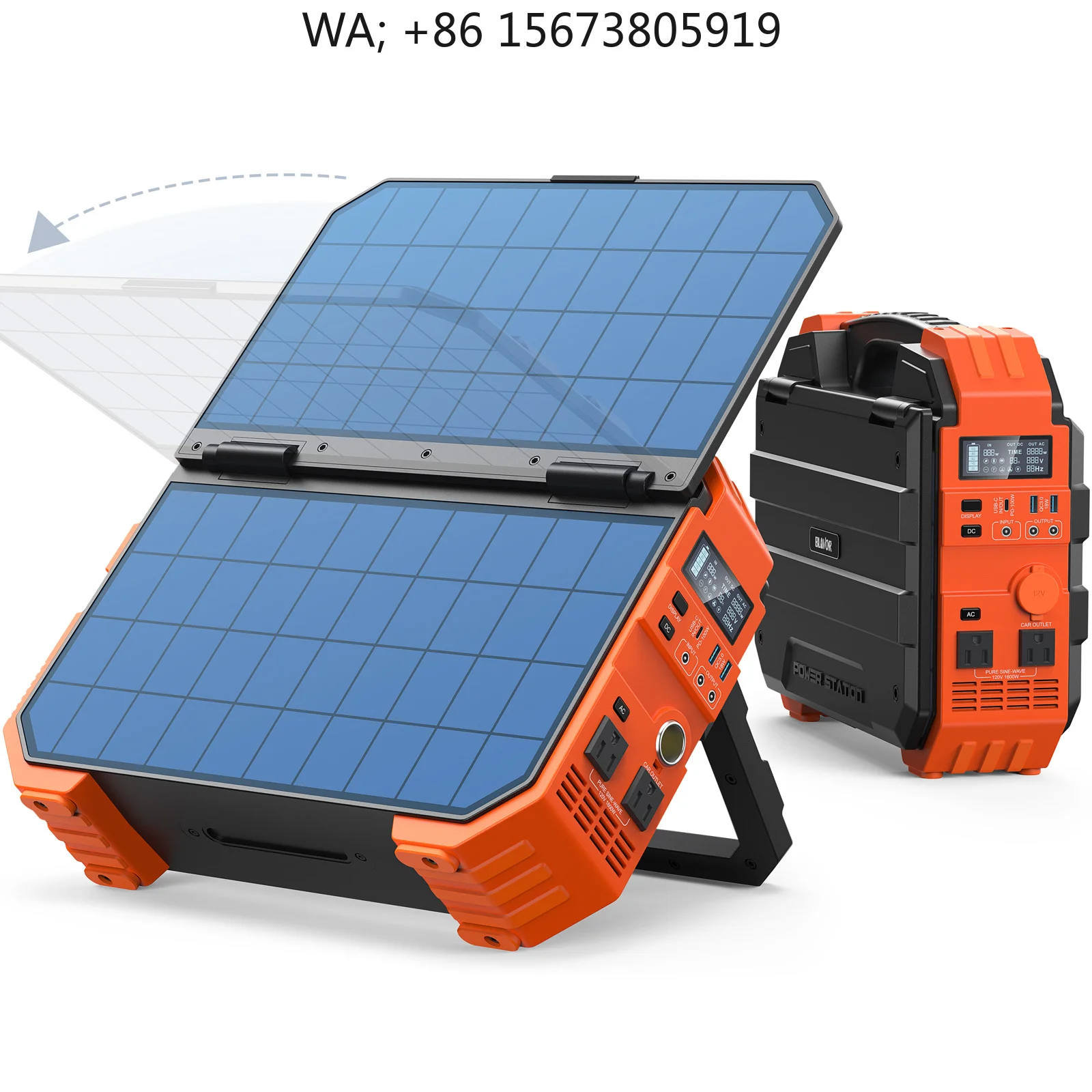 Custom 1600W High Efficiency Solar Power System Portable Outdoor Power Station Kickstand Equipped Solar Panel Emergency Supply
Custom 1600W High Efficiency Solar Power System Portable Outdoor Power Station Kickstand Equipped Solar Panel Emergency Supply