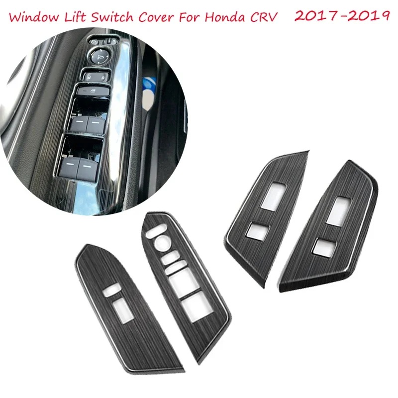 Для Honda CRV 5TH LHD 2017 2018 2019 крышка переключателя подъема окна двери автомобиля, накладка внутри рамы подлокотника, черная отделка из нержавеющей стали
Для Honda CRV 5TH LHD 2017 2018 2019 крышка переключателя подъема окна двери автомобиля, накладка внутри рамы подлокотника, черная отделка из нержавеющей стали