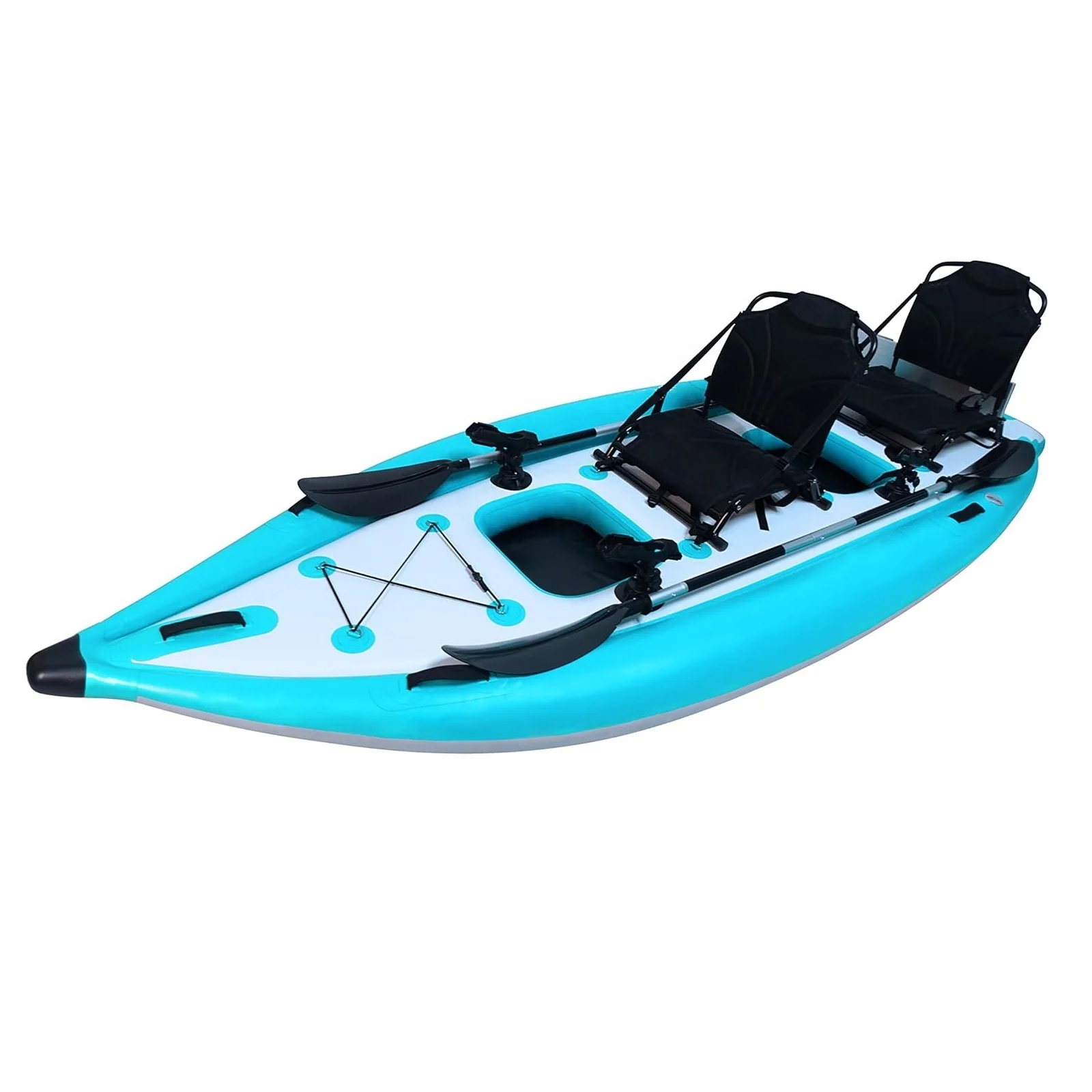 Airo 12FT Large Inflatable Fishing Kayak, Drop Stitch Floor
Airo 12FT Large Inflatable Fishing Kayak, Drop Stitch Floor
