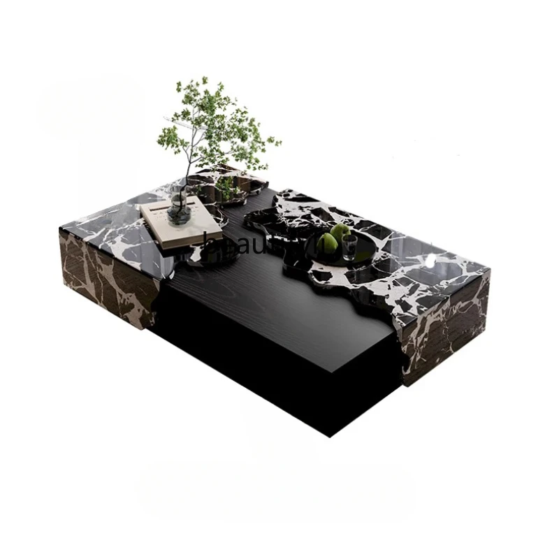 Italian Minimalist Rectangular Stone Plate Coffee Table Modern Minimalist Home Living Room Creative Tea Table
Italian Minimalist Rectangular Stone Plate Coffee Table Modern Minimalist Home Living Room Creative Tea Table