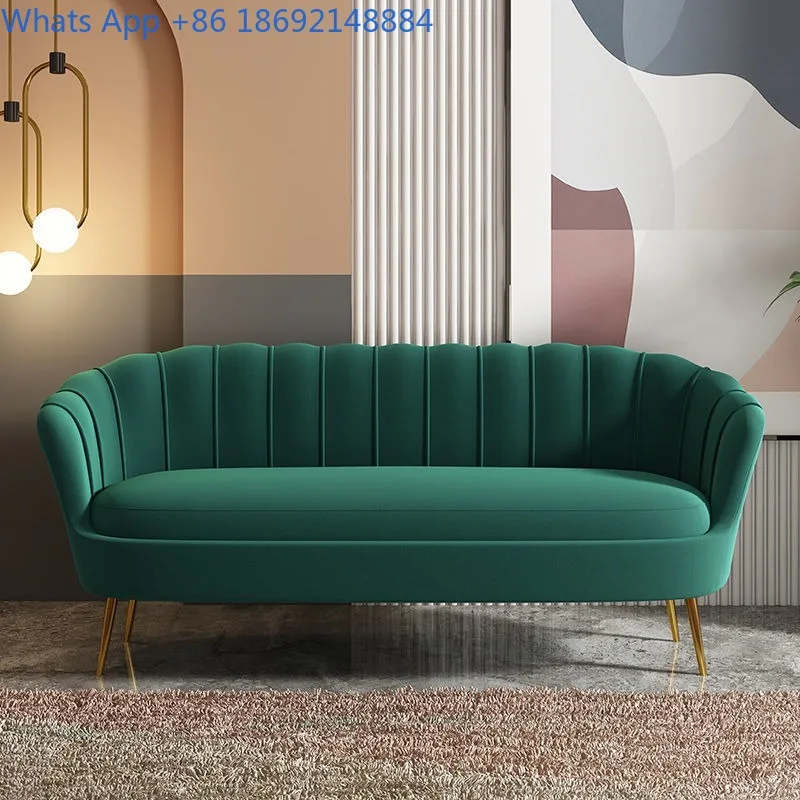 Double Seater, Nordic Style Small Apartment Living Room, Clothing Store, Rental Room Three-Seater Small Sofa
Double Seater, Nordic Style Small Apartment Living Room, Clothing Store, Rental Room Three-Seater Small Sofa