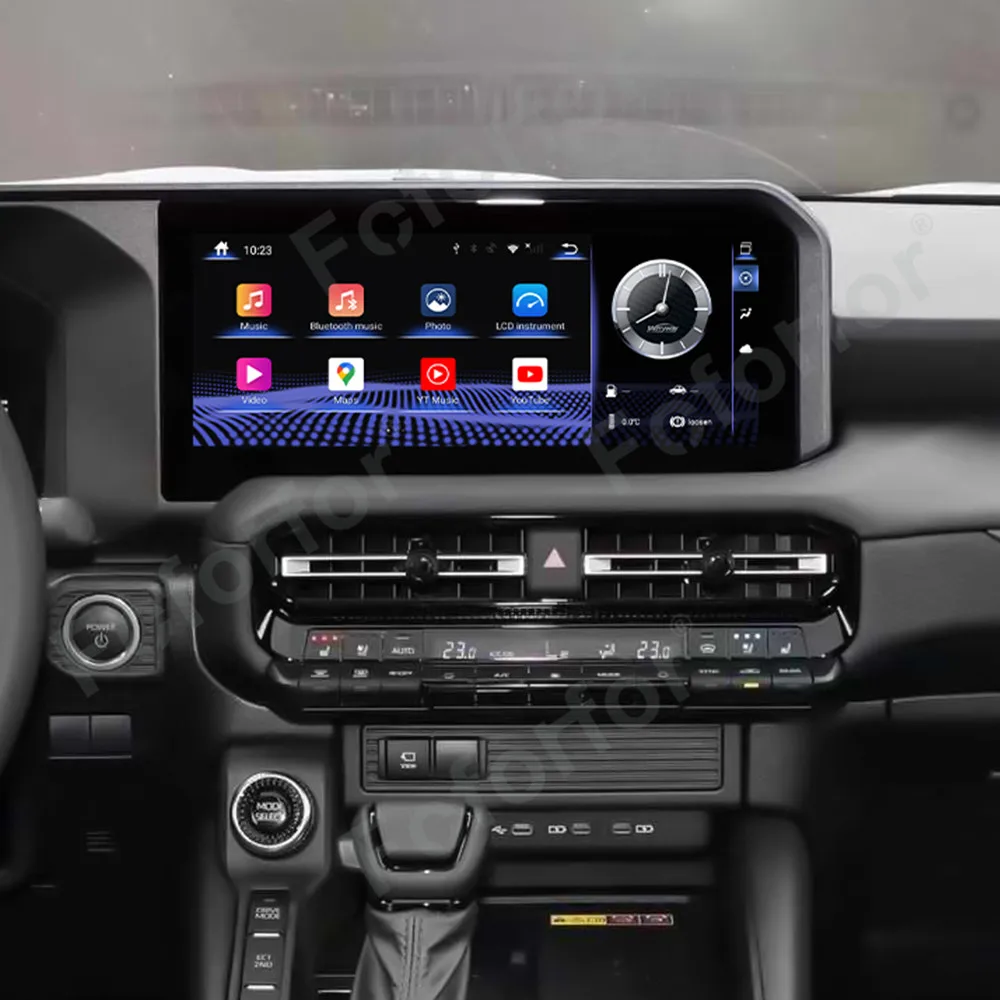 Обновление 12,3-дюймового HD-экрана CarPlay для Toyota Land Cruiser Prado Android 13, автомобильный радиоприемник, мультимедийный плеер, GPS-навигация, головное устройство
Обновление 12,3-дюймового HD-экрана CarPlay для Toyota Land Cruiser Prado Android 13, автомобильный радиоприемник, мультимедийный плеер, GPS-навигация, головное устройство