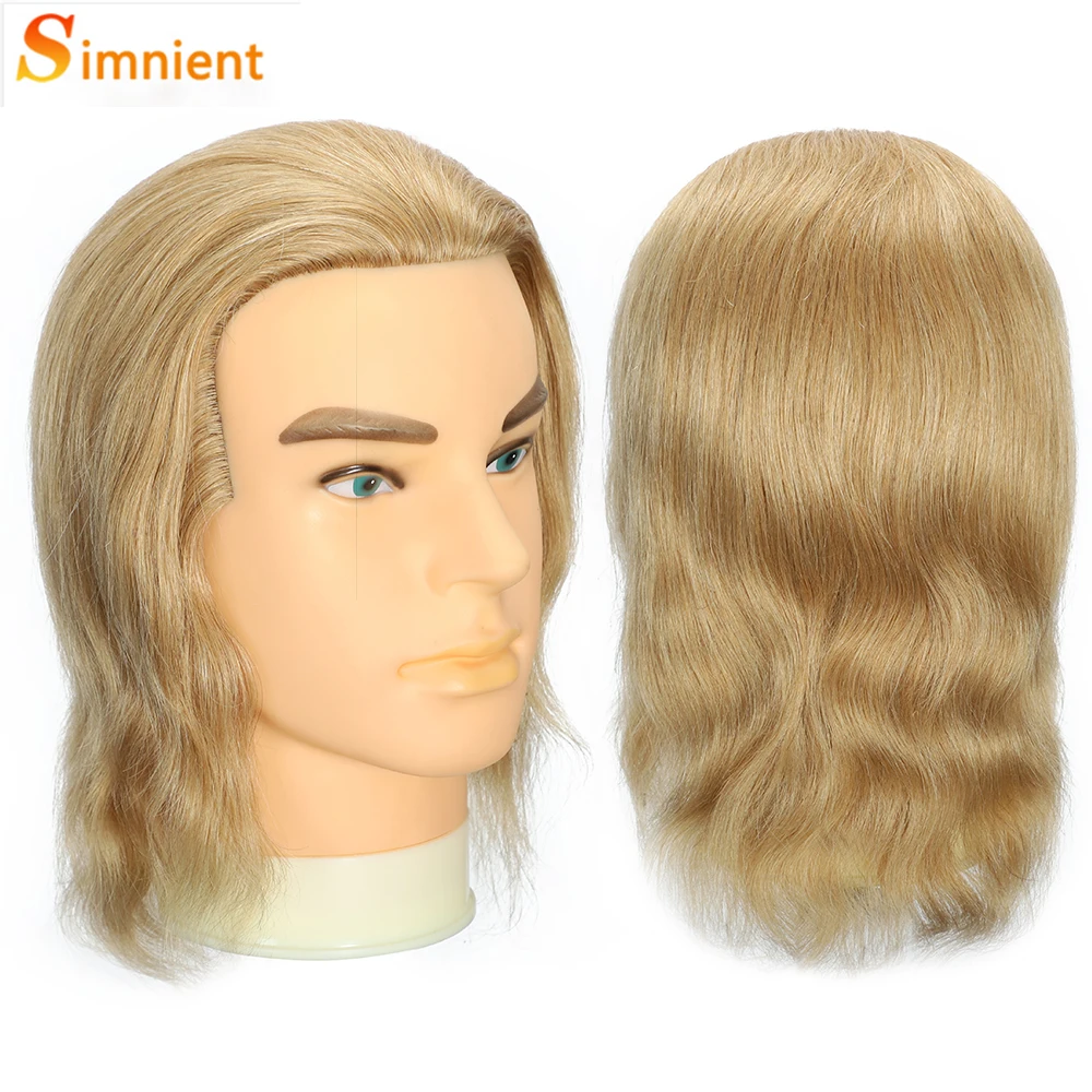 Профессиональная 14-дюймовая блондинка, 100% человеческая мужская голова манекена для парикмахера, стрижки, укладки, косметологического обучения
Профессиональная 14-дюймовая блондинка, 100% человеческая мужская голова манекена для парикмахера, стрижки, укладки, косметологического обучения