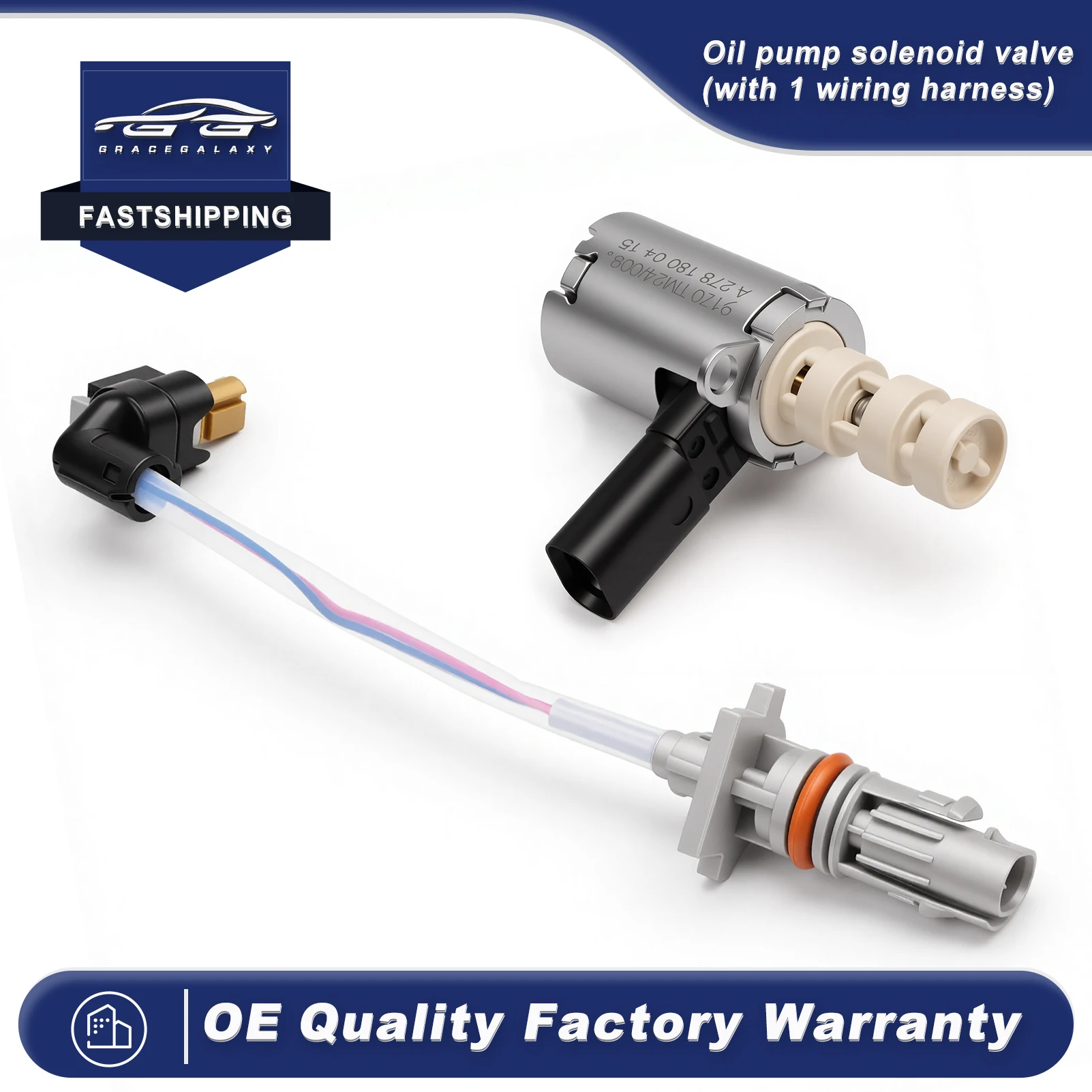2781800415 Oil Pump Directional Control Valve& Wiring Harness For M274 E300 Engine 2015-2023 2741508602
2781800415 Oil Pump Directional Control Valve& Wiring Harness For M274 E300 Engine 2015-2023 2741508602