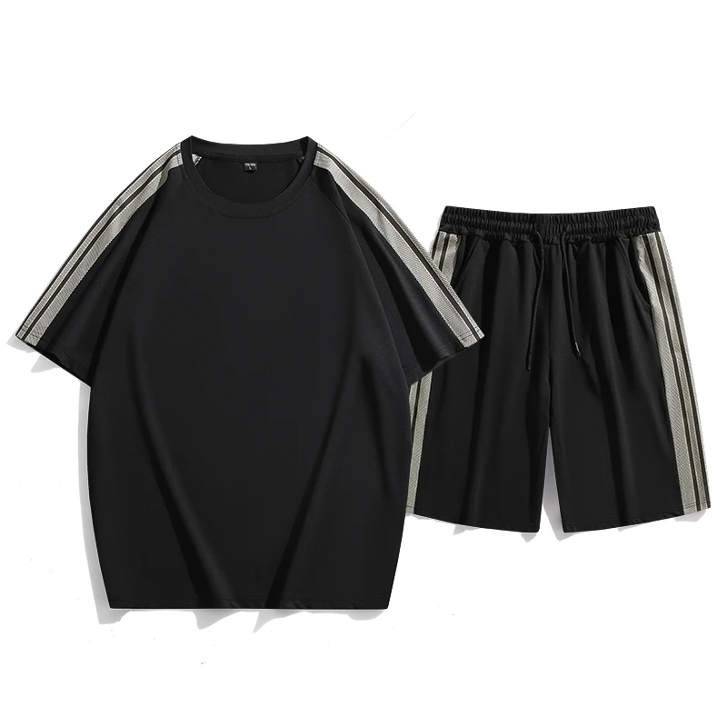 Men Sets Summer Tracksuit Plus Size T-shirts Shorts Suits Summer Casual Fashion Stripe Design Men Big Size Clothes for Men Pants
Men Sets Summer Tracksuit Plus Size T-shirts Shorts Suits Summer Casual Fashion Stripe Design Men Big Size Clothes for Men Pants