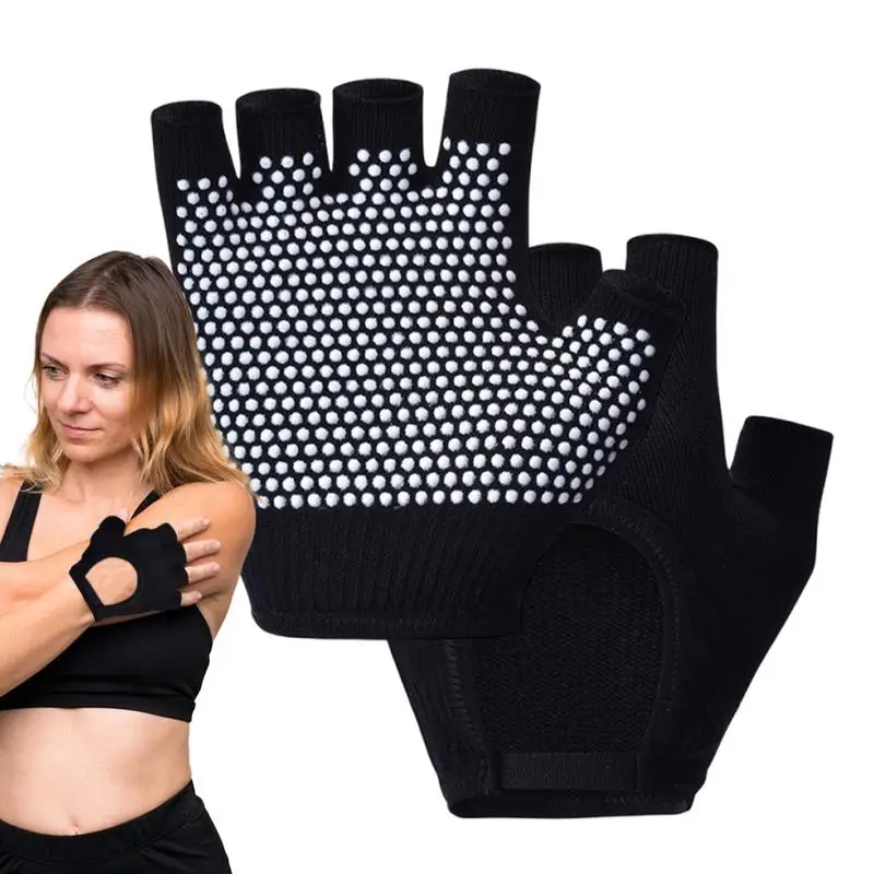 Half Finger Yoga Gloves 1 Pair Hands Protection Yoga Gloves for Women Strength Training Ergonomic Mittens Breathable for Sports
Half Finger Yoga Gloves 1 Pair Hands Protection Yoga Gloves for Women Strength Training Ergonomic Mittens Breathable for Sports
