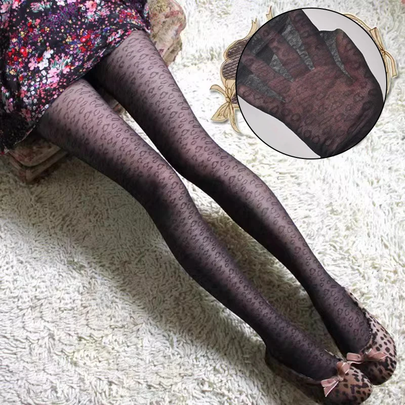 Черные женские колготки с леопардовым принтом в стиле ретро, весна-лето, готические ультратонкие чулки с леопардовым узором для вечеринок и уличной моды
Черные женские колготки с леопардовым принтом в стиле ретро, весна-лето, готические ультратонкие чулки с леопардовым узором для вечеринок и уличной моды