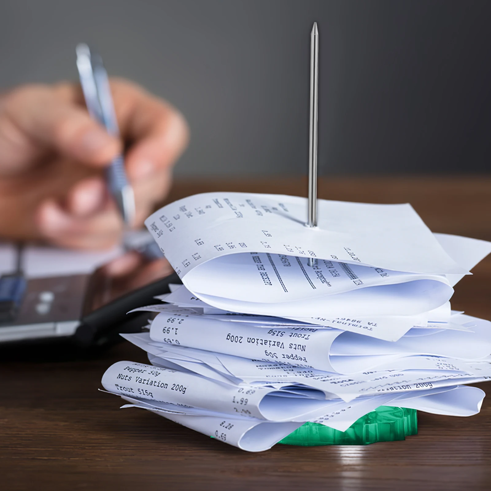 8 pcs Receipt Spikes Multiple Colors Sturdy Base For Office Home Restaurant Use Ticket Stabber Bill Fork Paper Holder Desktop
8 pcs Receipt Spikes Multiple Colors Sturdy Base For Office Home Restaurant Use Ticket Stabber Bill Fork Paper Holder Desktop