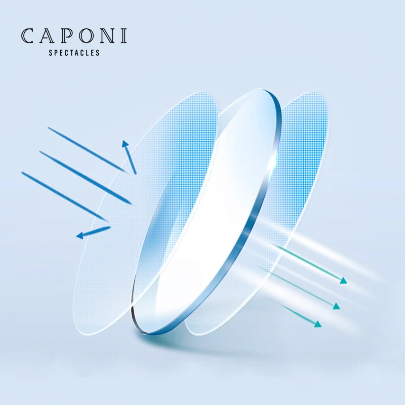 CAPONI Anti Blue Light 1.56/1.61/1.67 Prescription Lens Myopia Astigmatism Hyperopia Progressive Aspheric Lens 2 piezas/1 pair
CAPONI Anti Blue Light 1.56/1.61/1.67 Prescription Lens Myopia Astigmatism Hyperopia Progressive Aspheric Lens 2 piezas/1 pair