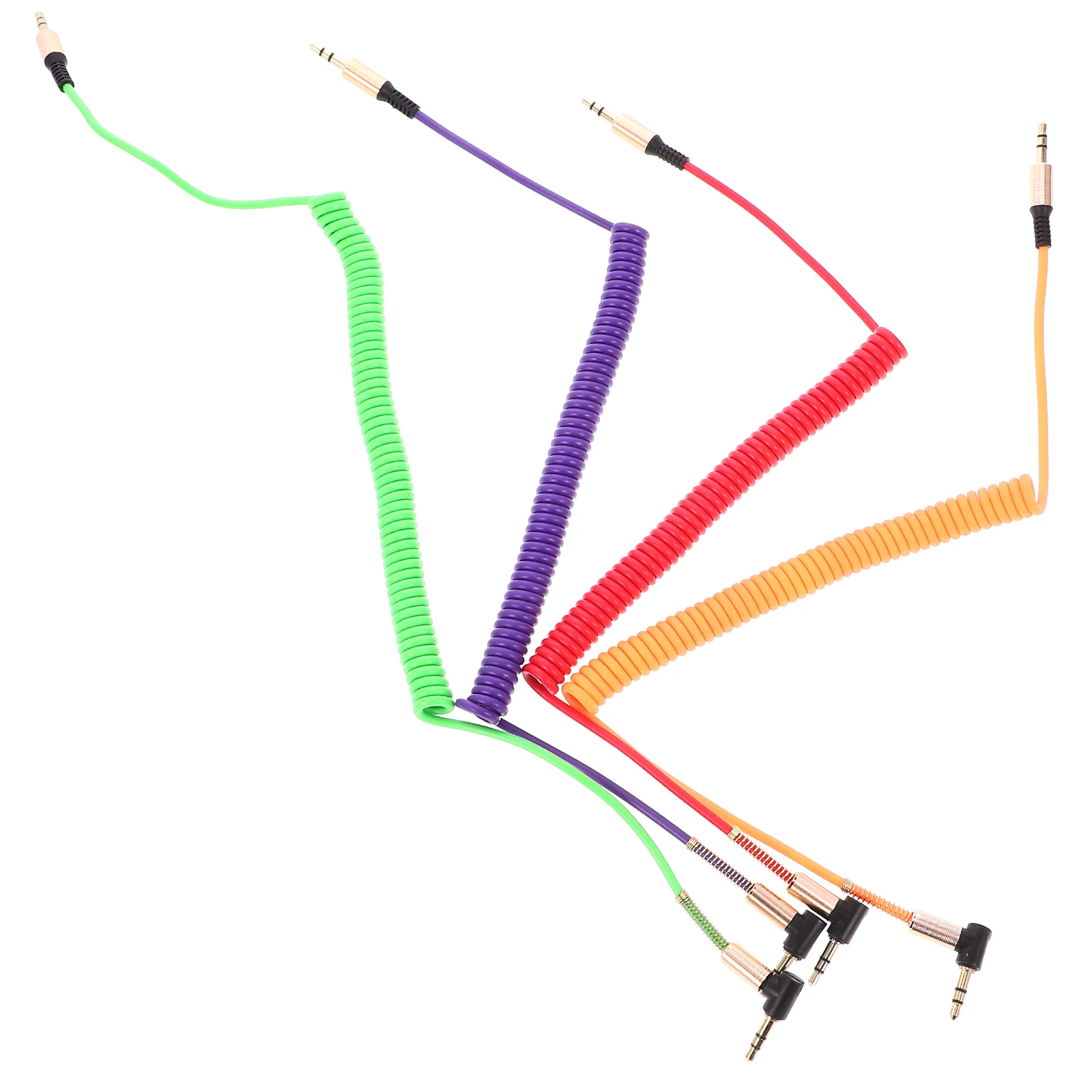 4 Pcs Audio Cable AUX Long Car Speaker Cables Trrs Soft Rubber Connecting Components Headphone Male to 
4 Pcs Audio Cable AUX Long Car Speaker Cables Trrs Soft Rubber Connecting Components Headphone Male to