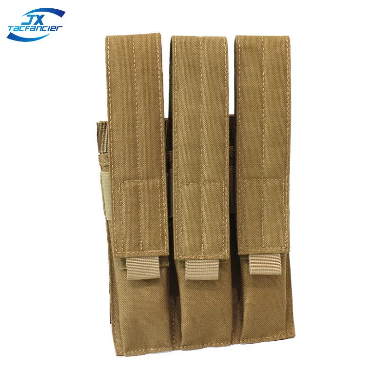 Tactical Triple Magazine Pouch Pistol MAG Holder MOLLE Accessories Ammo Panel Cummerbund Mounted Elastic Band Paintball Carrier
Tactical Triple Magazine Pouch Pistol MAG Holder MOLLE Accessories Ammo Panel Cummerbund Mounted Elastic Band Paintball Carrier