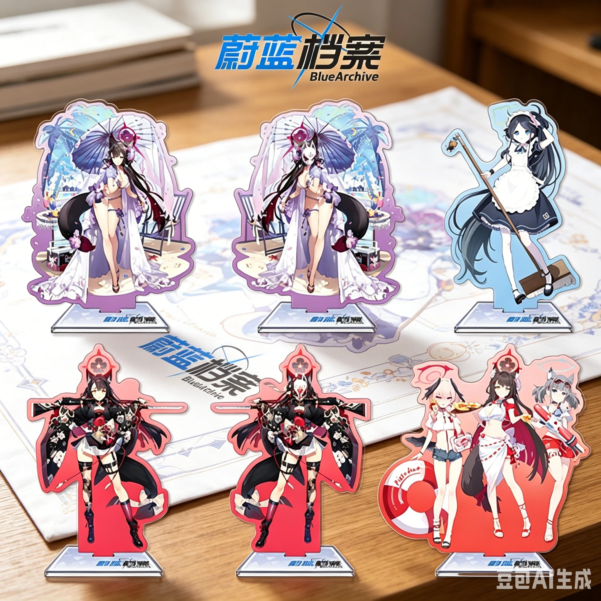 The Animation Blue Archive Acrylic Standing Brand Plaque Role Kosaka Wakamo Desktop Decoration Stand Fan Gift
The Animation Blue Archive Acrylic Standing Brand Plaque Role Kosaka Wakamo Desktop Decoration Stand Fan Gift