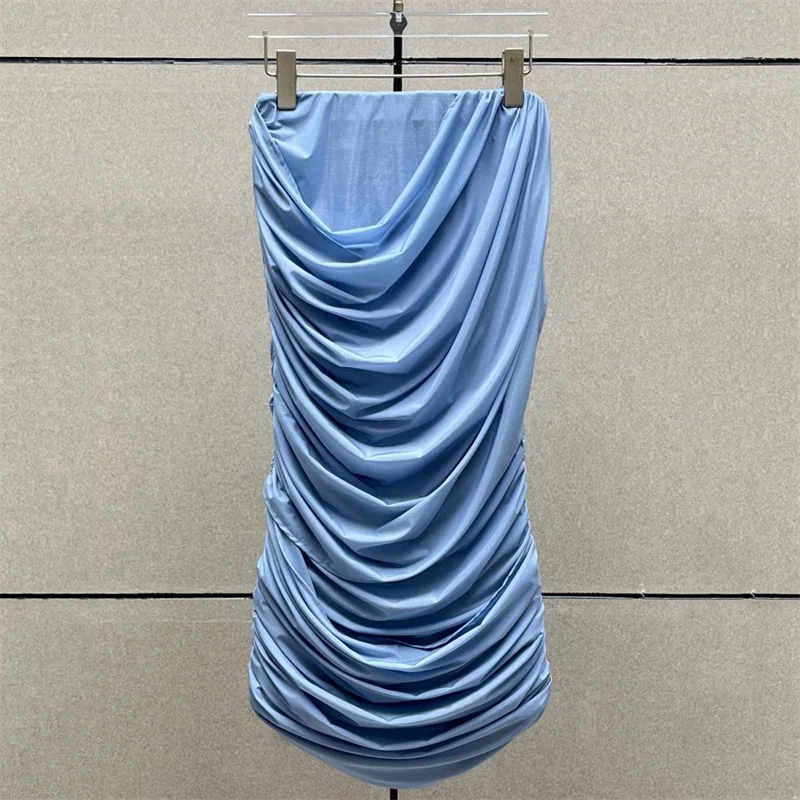 Women's skirt New elastic slim fit long skirt for summer 2026 High waisted pleated women's half skirt Casual skirts for women
Women's skirt New elastic slim fit long skirt for summer 2026 High waisted pleated women's half skirt Casual skirts for women