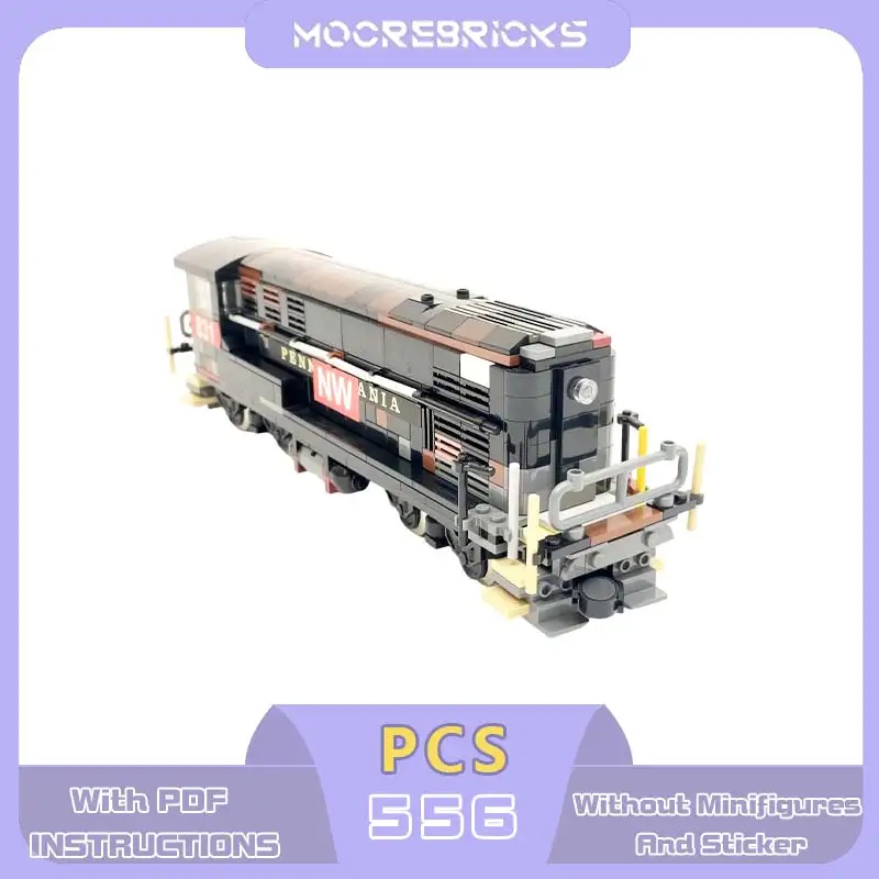 MOC 1 48 Motorized H10 44 Diesel Locomotive Train Building Blocks Weathered Black Dual Motors Heavy Railway Bricks Toy Gift
MOC 1 48 Motorized H10 44 Diesel Locomotive Train Building Blocks Weathered Black Dual Motors Heavy Railway Bricks Toy Gift