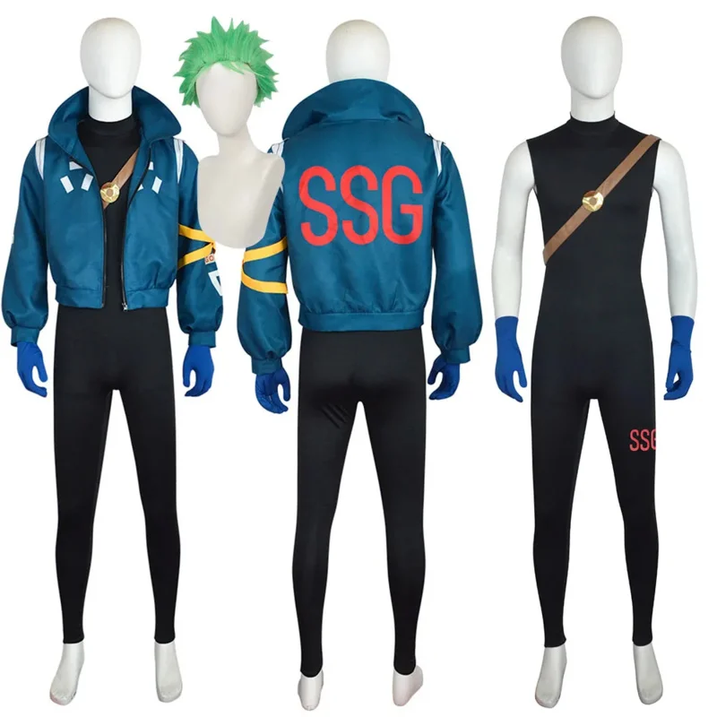Egg Head Roronoa Cosplay Zoro Fantasy Gloves Wig Anime Cosplay Piece Costume Disguise Adult Men Roleplay Fantasia Outfits
Egg Head Roronoa Cosplay Zoro Fantasy Gloves Wig Anime Cosplay Piece Costume Disguise Adult Men Roleplay Fantasia Outfits