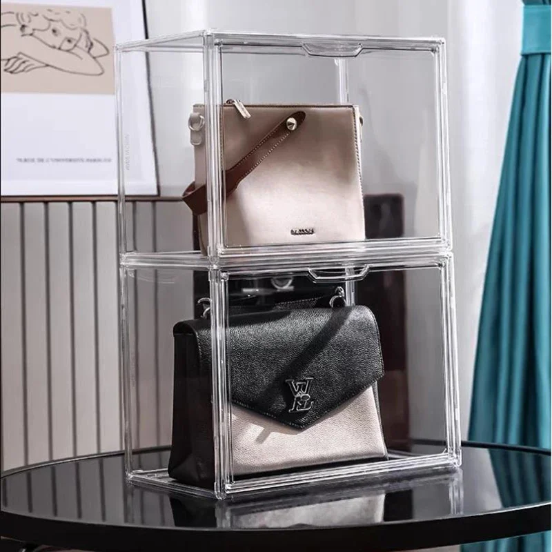 Luxury Handbag Organizer Box Dustproof Desktop Book Showbox Clear Lady Bag Storage Home Decor Display
Luxury Handbag Organizer Box Dustproof Desktop Book Showbox Clear Lady Bag Storage Home Decor Display
