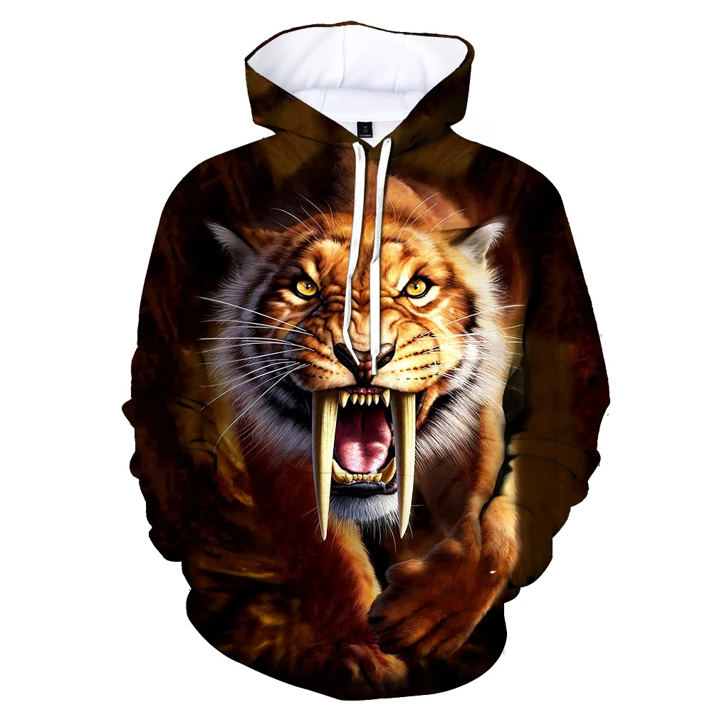Unisex 3D Tiger Printed Hoodies Couple Long Sleeve Hooded Tops Sweatshirt for Men/Women
Unisex 3D Tiger Printed Hoodies Couple Long Sleeve Hooded Tops Sweatshirt for Men/Women