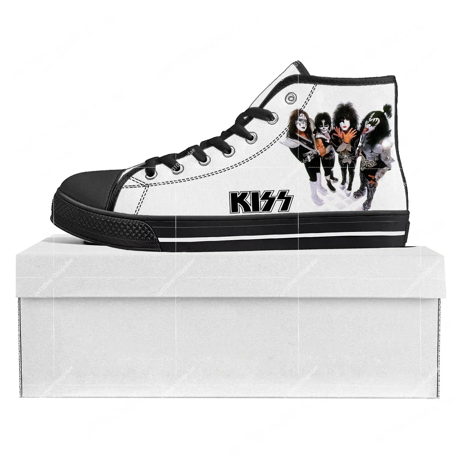 Kiss Heavy Metal Rock Band Fashion High Top High Quality Sneakers Mens Womens Teenager Canvas Sneaker Couple Shoe Custom Shoe
Kiss Heavy Metal Rock Band Fashion High Top High Quality Sneakers Mens Womens Teenager Canvas Sneaker Couple Shoe Custom Shoe