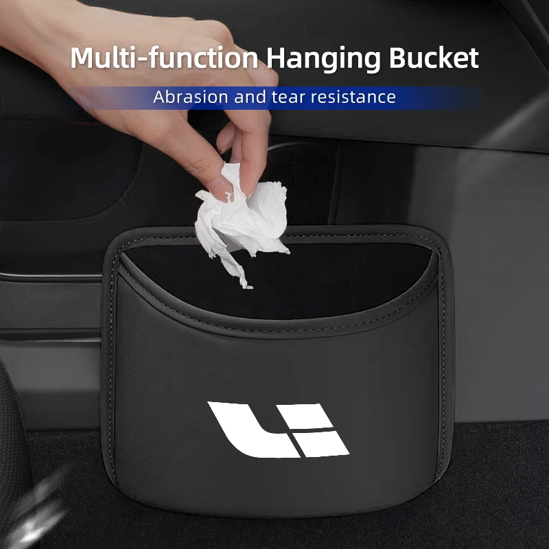 Car Door Storage Box PU Leather Auto Seat Back Hanging Trash Can Bin Accessories For Leading Ideal Lixiang Li L7 L8 L9 ONE 2022
Car Door Storage Box PU Leather Auto Seat Back Hanging Trash Can Bin Accessories For Leading Ideal Lixiang Li L7 L8 L9 ONE 2022