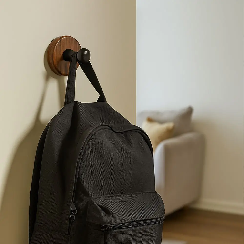 Storage Rack Self-Adhesive Suction Cup Door Hook Stable Removable Wall Coat Rack Wooden Key Hook Bathroom
Storage Rack Self-Adhesive Suction Cup Door Hook Stable Removable Wall Coat Rack Wooden Key Hook Bathroom
