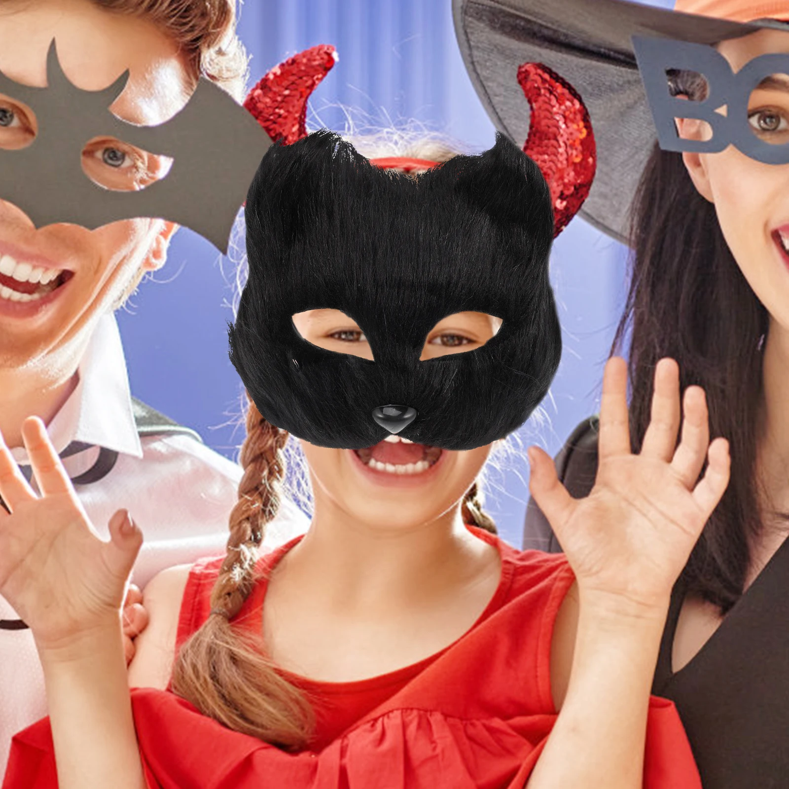 Fox Mask Halloween Cosplay Props Plastic Animal Masquerade Costume Party Accessories Disposable Masks Realistic Design
Fox Mask Halloween Cosplay Props Plastic Animal Masquerade Costume Party Accessories Disposable Masks Realistic Design