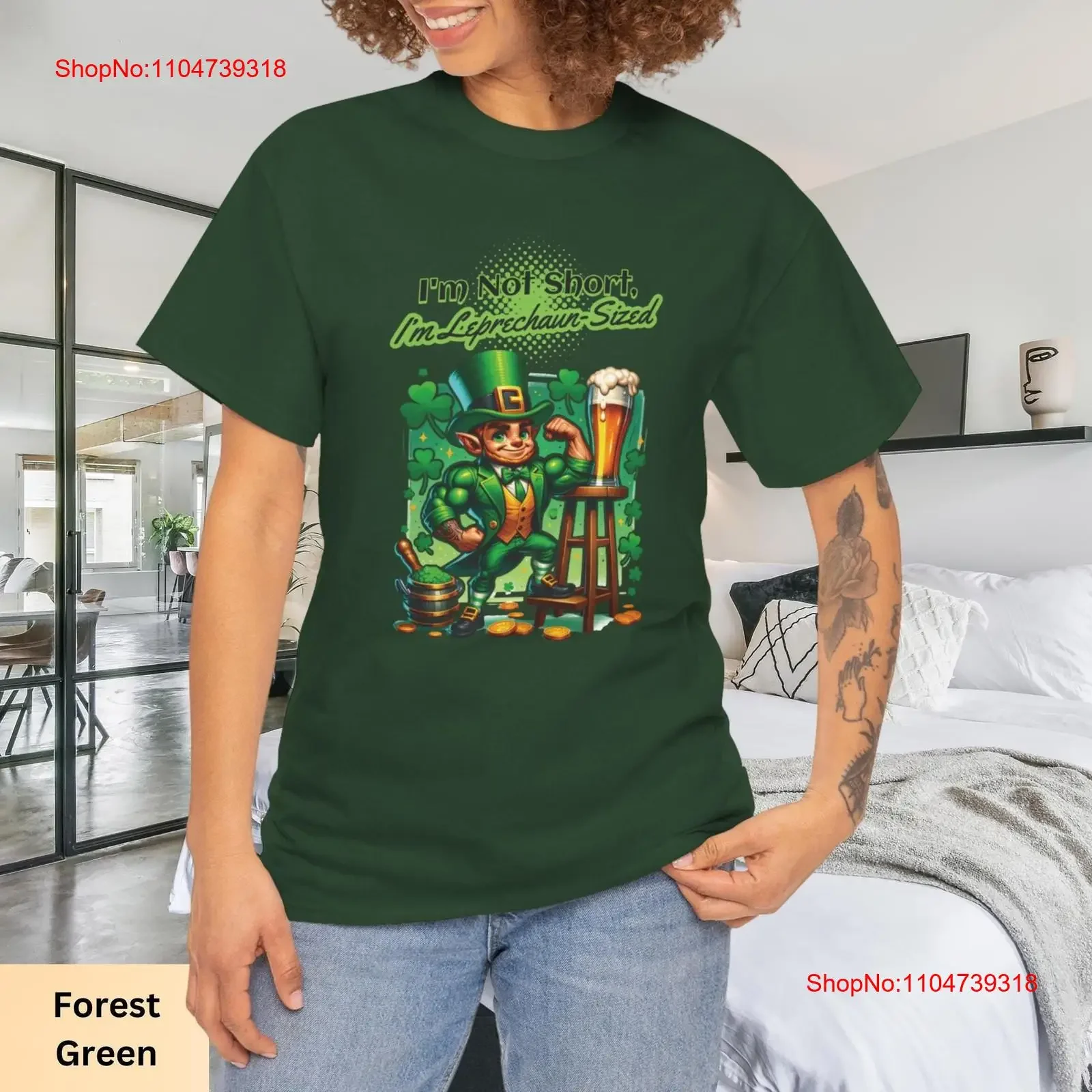Funny Leprechaun T Shirt St Patricks Day Irish Beer Lucky Clover G vintage Washed streetwear Stylish Casual graphic fashion
Funny Leprechaun T Shirt St Patricks Day Irish Beer Lucky Clover G vintage Washed streetwear Stylish Casual graphic fashion