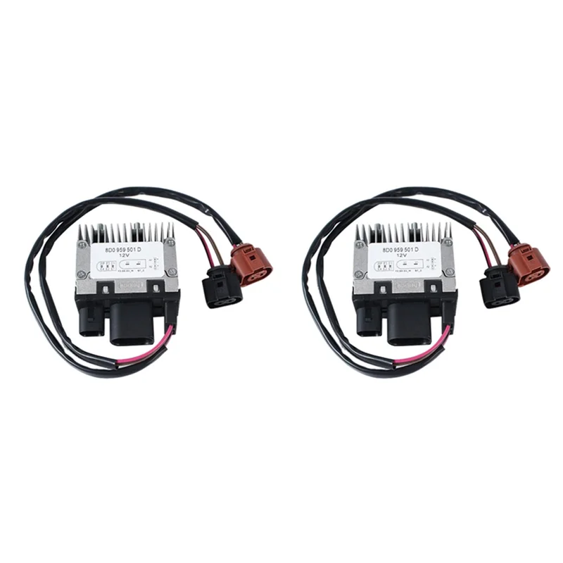 A48P-2X Car Fan Cooling Control Unit Relay Module For A4 A6 S4 1999-2006 8D0959501B, 8D0959501D
A48P-2X Car Fan Cooling Control Unit Relay Module For A4 A6 S4 1999-2006 8D0959501B, 8D0959501D