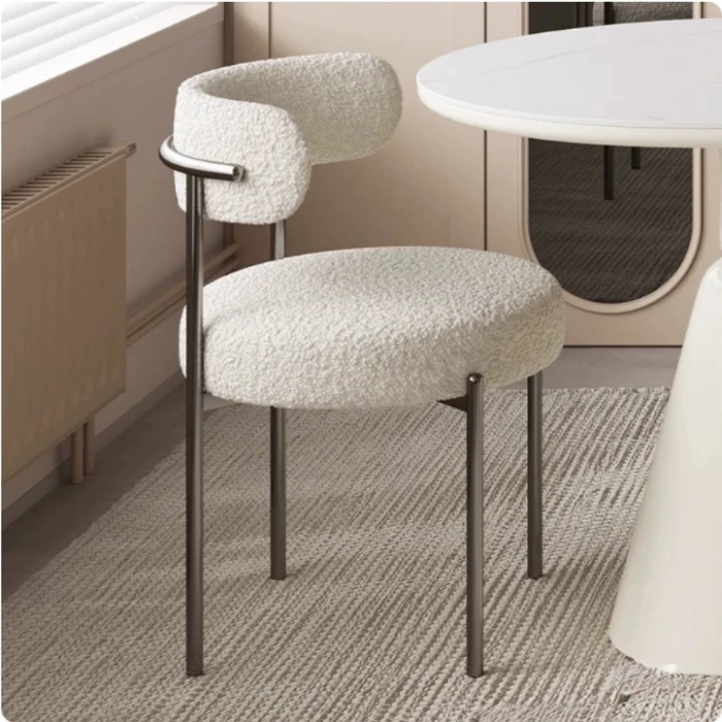 Retro Modern Dining Chair Cover Pu Beige Modern Restaurant Dining Chair Comfortable Design Sedie Sala Da Pranzo Home Furniture
Retro Modern Dining Chair Cover Pu Beige Modern Restaurant Dining Chair Comfortable Design Sedie Sala Da Pranzo Home Furniture