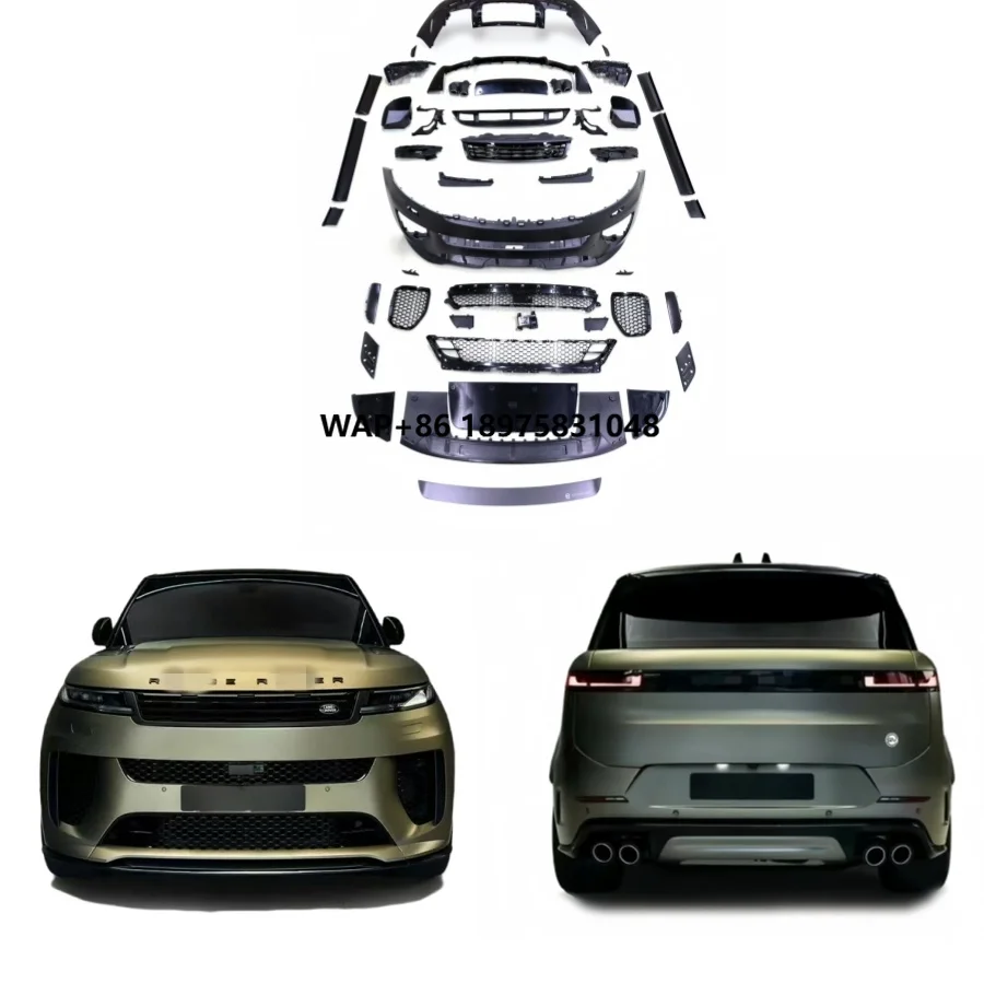 2023 2024 2025 for Range Rover Sport L461 Tuning SV Body Kit Includes Front Rear Bumper Side Skirts Main Grilles Exhaust Tips
2023 2024 2025 for Range Rover Sport L461 Tuning SV Body Kit Includes Front Rear Bumper Side Skirts Main Grilles Exhaust Tips