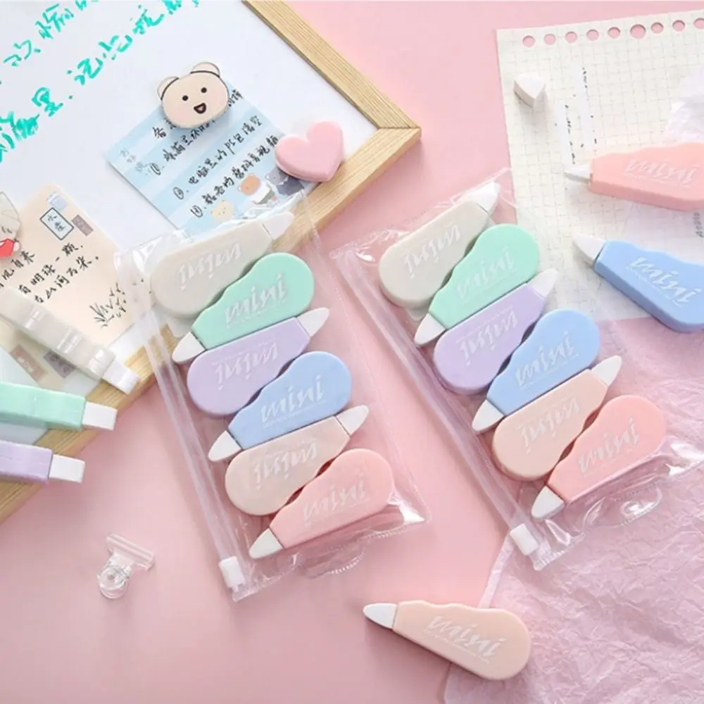 6pcs Stationery Kawaii Mini Modification Tape INS Macaron White Out Correction Tape Portable Cute Spot Covering Tape Office
6pcs Stationery Kawaii Mini Modification Tape INS Macaron White Out Correction Tape Portable Cute Spot Covering Tape Office