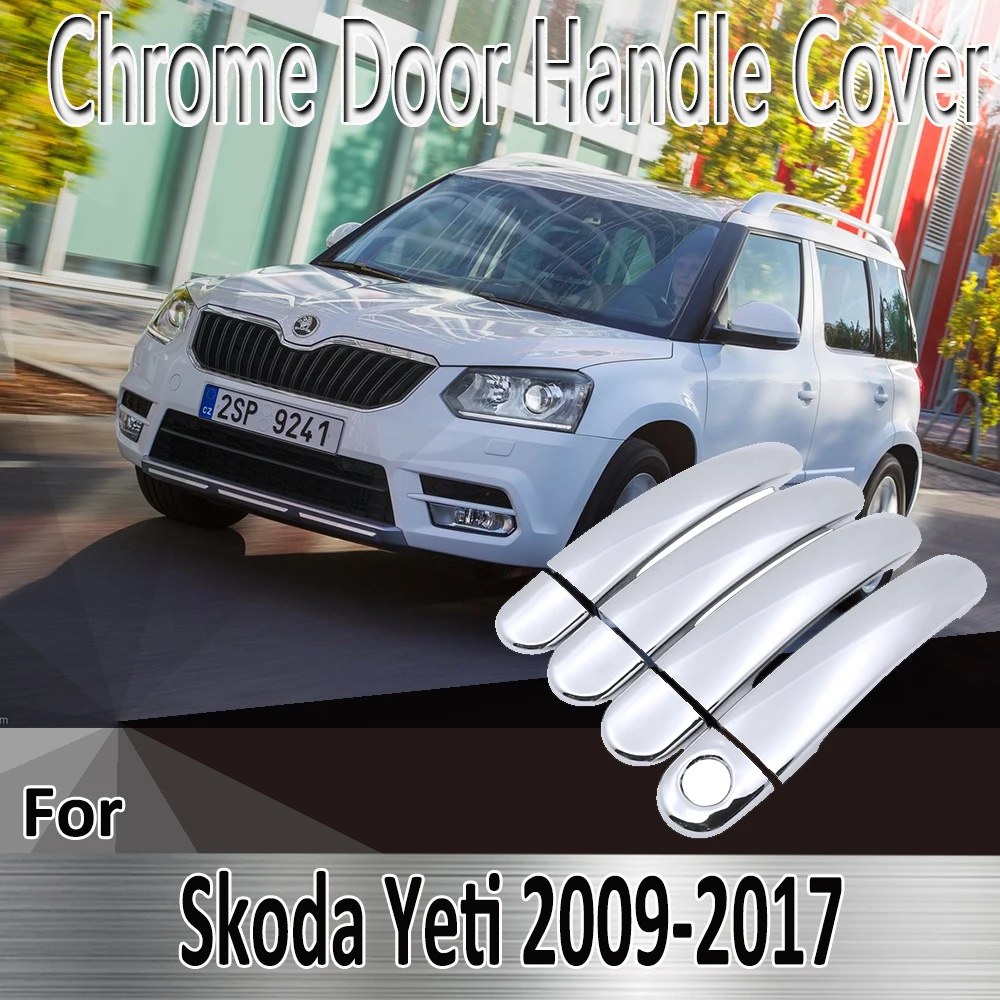For Skoda Yeti 2009~2017 2010 2011 2012 2013 2014 2015 2016 Stickers Decoration Chrome Door Handle Cover Refit Car Accessories
For Skoda Yeti 2009~2017 2010 2011 2012 2013 2014 2015 2016 Stickers Decoration Chrome Door Handle Cover Refit Car Accessories