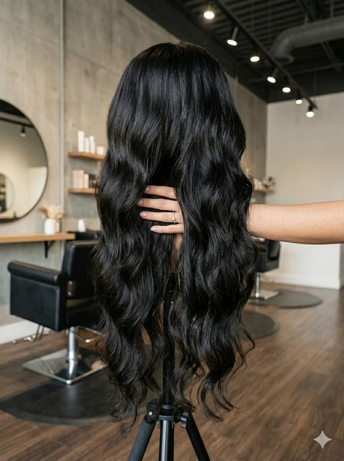 Premium 40 Inch Extra Long 250% Density Natural Black Body Wave 13x4 HD Lace Frontal Bouncy Silky Soft 13x6 Remy Human Hair Wigs Pre Plucked Hairline Invisible Bleached Knots 5x5 Closure Wear and Go Tape Free Thick Full Ends
Premium 40 Inch Extra Long 250% Density Natural Black Body Wave 13x4 HD Lace Frontal Bouncy Silky Soft 13x6 Remy Human Hair Wigs Pre Plucked Hairline Invisible Bleached Knots 5x5 Closure Wear and Go Tape Free Thick Full Ends