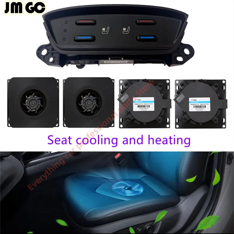 Car Seat Cooling System for Toyota Venza Front Seat Ventilation Motor Seat Cushion Blower Button Control
Car Seat Cooling System for Toyota Venza Front Seat Ventilation Motor Seat Cushion Blower Button Control
