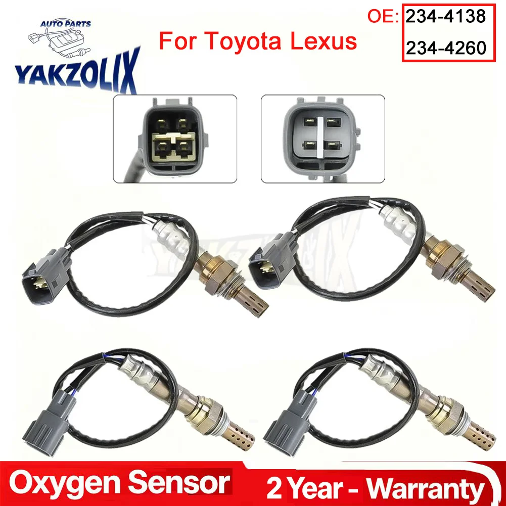 4pcs For Toyota Camry Avalon RAV4 Solara Sienna 4Runner O2 Oxygen 02 Sensor 1 2 Upstream Downstream 4 Wires Lambda Auto Parts
4pcs For Toyota Camry Avalon RAV4 Solara Sienna 4Runner O2 Oxygen 02 Sensor 1 2 Upstream Downstream 4 Wires Lambda Auto Parts