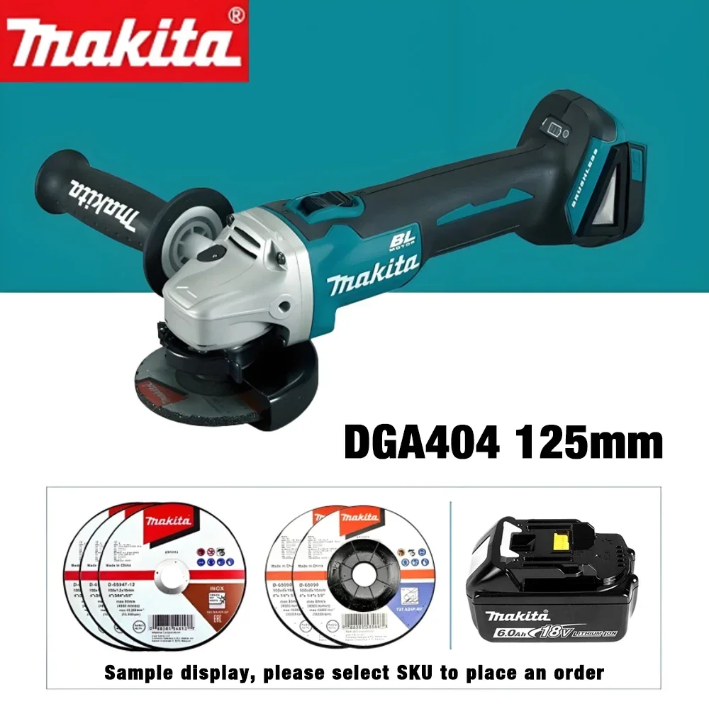 Makita DGA404 125MM Brushless Electric Angle Grinder Variable Speed for Makita Grinder Cutting Machine Woodworking Power Tool
Makita DGA404 125MM Brushless Electric Angle Grinder Variable Speed for Makita Grinder Cutting Machine Woodworking Power Tool