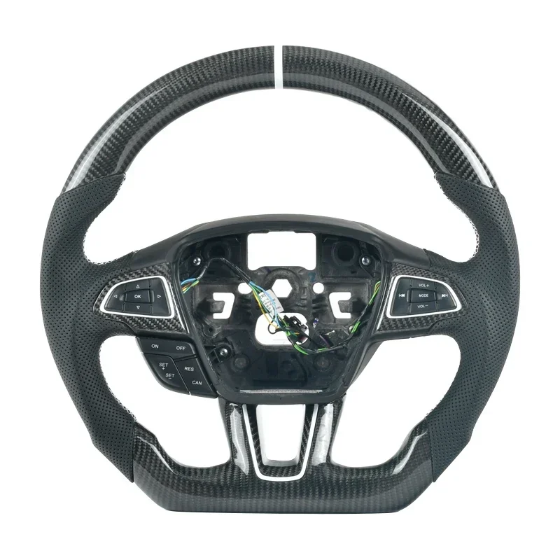 Suitable for Customized Carbon Fiber Steering Wheel For Ford FOCUS RS ST KUGA 2014 2015 2016 2017 Car Accessorie Led
Suitable for Customized Carbon Fiber Steering Wheel For Ford FOCUS RS ST KUGA 2014 2015 2016 2017 Car Accessorie Led