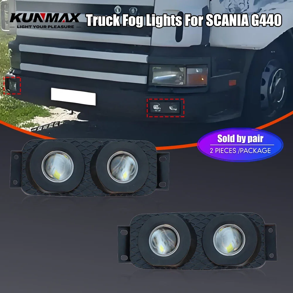 Pair Of Heavy Trucks LED Fog Lights Assembly For SCANIA G440 Integrated Fog Lamp Driving Lamp Front Bumper Light
Pair Of Heavy Trucks LED Fog Lights Assembly For SCANIA G440 Integrated Fog Lamp Driving Lamp Front Bumper Light