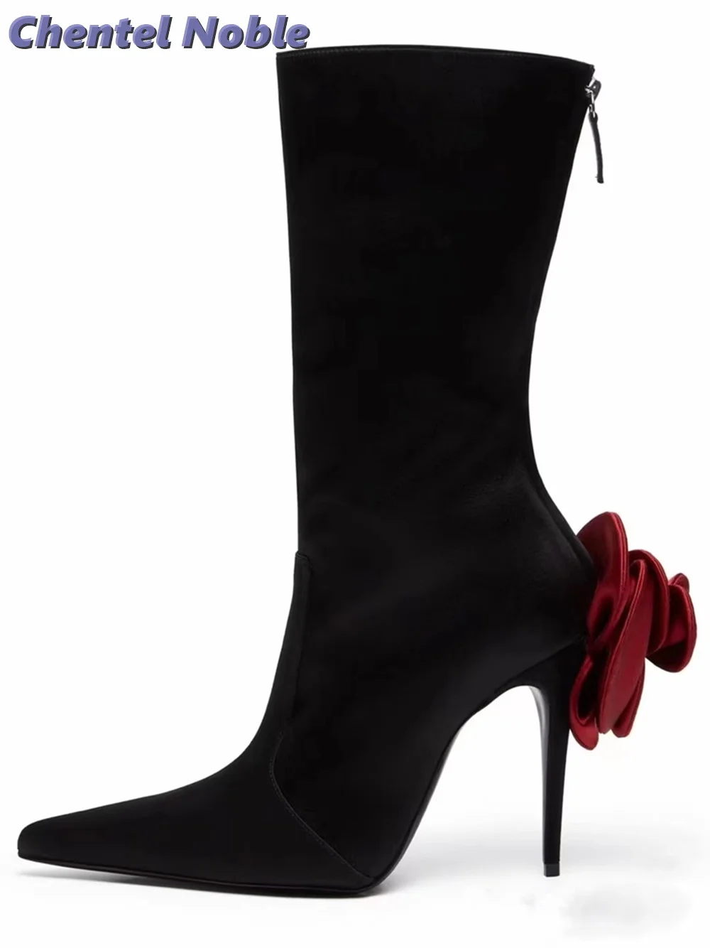 Fashion Satin Flower Ankle Boots Pointed Toe Stiletto High Heel Back Zipper Mixed Colors Sexy Women's Short Boots 2024 Newest
Fashion Satin Flower Ankle Boots Pointed Toe Stiletto High Heel Back Zipper Mixed Colors Sexy Women's Short Boots 2024 Newest