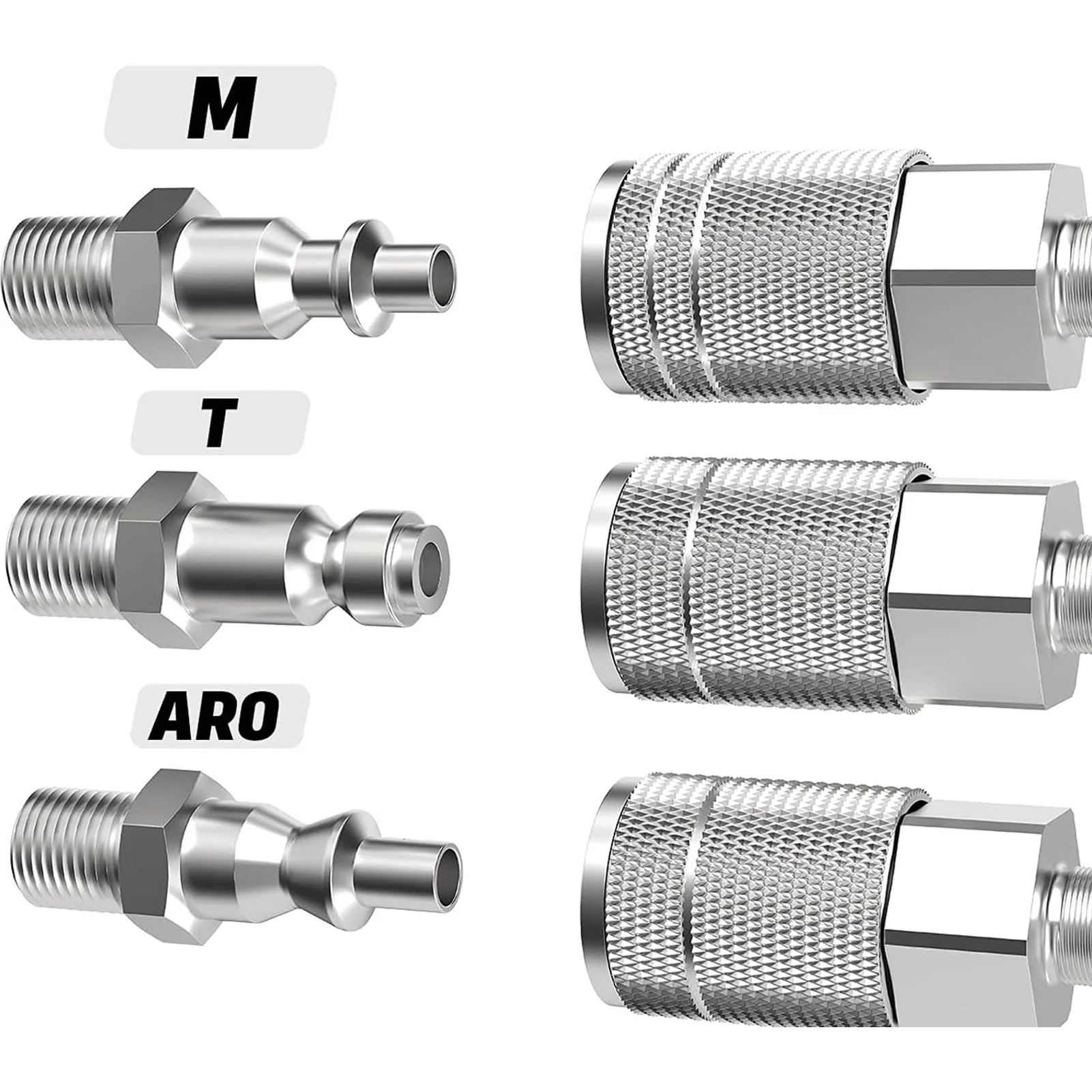 Air Coupler Plugs 1/2in NPT Aluminum Alloy 300PSI Air Hose Quick Connect Fittings Pneumatic Tool Adapter Air Coupler
Air Coupler Plugs 1/2in NPT Aluminum Alloy 300PSI Air Hose Quick Connect Fittings Pneumatic Tool Adapter Air Coupler