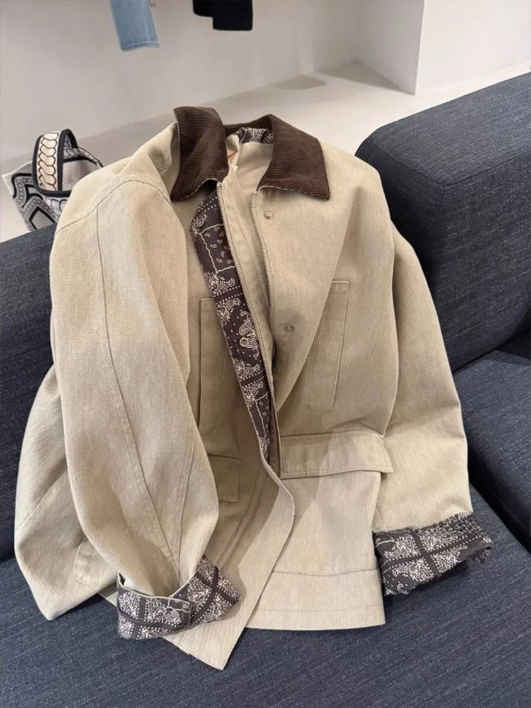 Женская повседневная куртка больших размеров с цветочной вышивкой, отложным воротником, ветрозащитная, с длинными рукавами, средней длины, на молнии
Женская повседневная куртка больших размеров с цветочной вышивкой, отложным воротником, ветрозащитная, с длинными рукавами, средней длины, на молнии