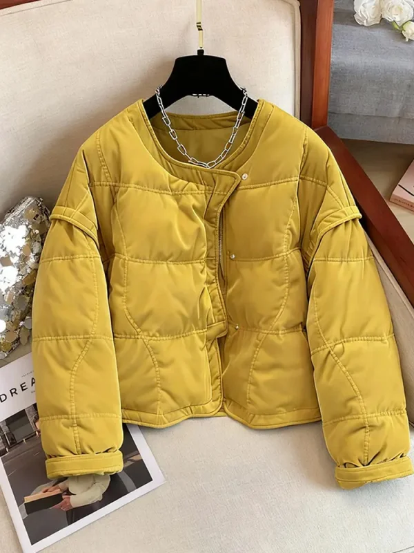 Корейская теплая бархатная хлопковая куртка в стиле Bread Sle для женщин, модная одежда для поездок на работу, зимняя новинка в стиле Old Money
Корейская теплая бархатная хлопковая куртка в стиле Bread Sle для женщин, модная одежда для поездок на работу, зимняя новинка в стиле Old Money