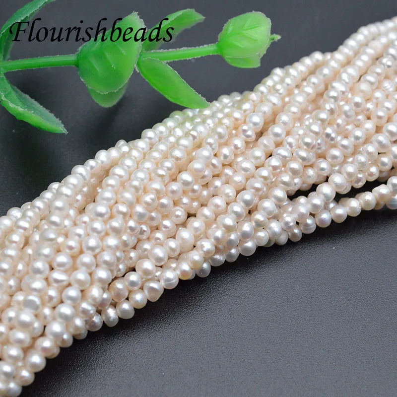 5 Strands/lot 2.5~3mm Natural Freshwater Pearls Loose Beads DIY Necklace Bracelet Jewelry Fingdings
5 Strands/lot 2.5~3mm Natural Freshwater Pearls Loose Beads DIY Necklace Bracelet Jewelry Fingdings